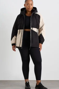 Colour Block Long Jacket 731