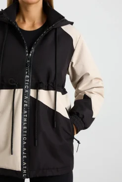 Colour Block Long Jacket 731