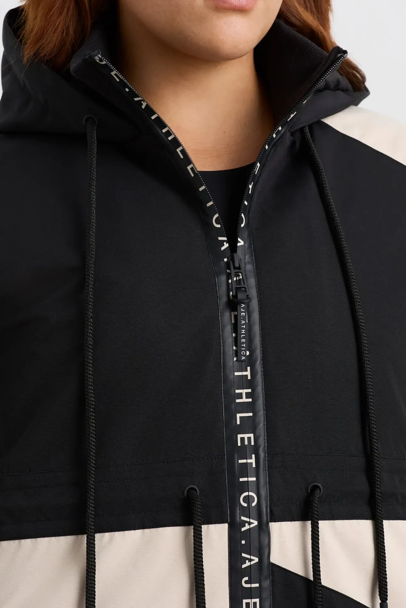 Colour Block Long Jacket 731