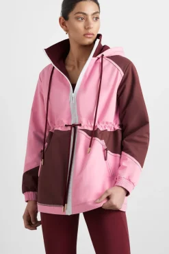 Colour Block Long Jacket 731