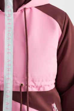 Colour Block Long Jacket 731