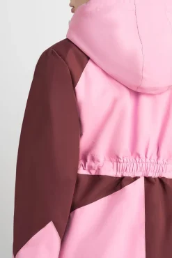 Colour Block Long Jacket 731