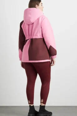 Colour Block Long Jacket 731