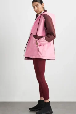 Colour Block Long Jacket 731