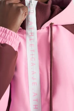 Colour Block Long Jacket 731