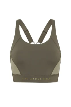 Contrast Adjustable Strap Sports Bra 321