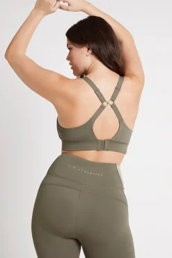 Contrast Adjustable Strap Sports Bra 321