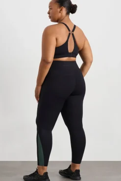 Contrast Adjustable Strap Sports Bra 321