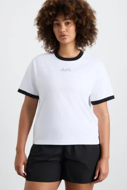 Contrast Bind Logo Tee 110