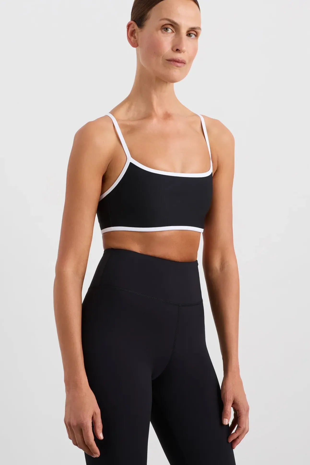 Contrast Bind Sports Bra 307