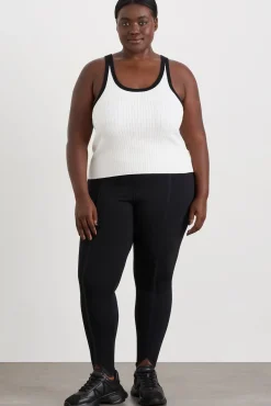 Contrast Knit Tank 142