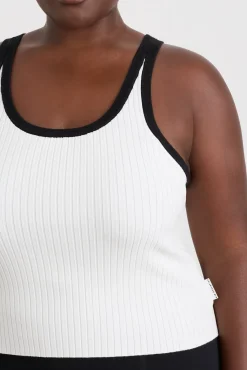 Contrast Knit Tank 142