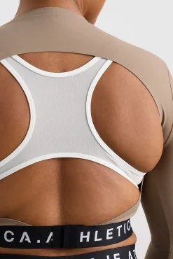 Contrast Layered Crop Top 380