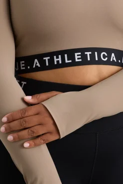 Contrast Layered Crop Top 380