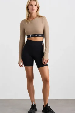 Contrast Layered Crop Top 380