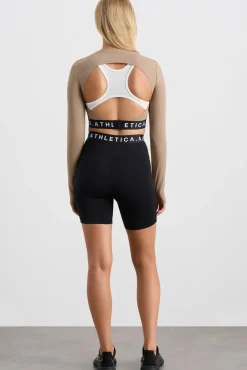 Contrast Layered Crop Top 380