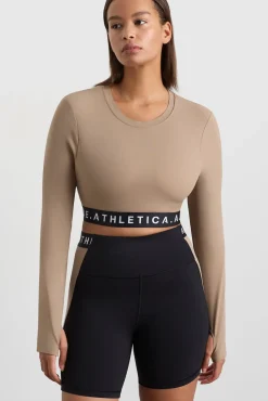 Contrast Layered Crop Top 380