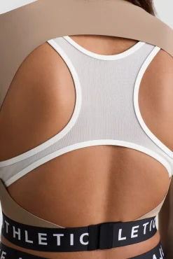 Contrast Layered Crop Top 380