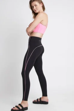 Contrast Logo Full Length Legging 203