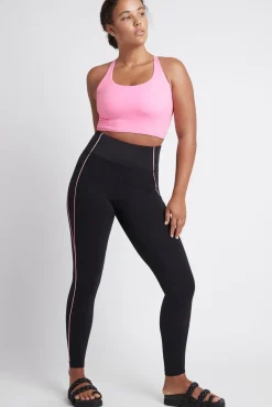 Contrast Logo Full Length Legging 203