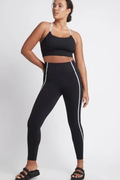Contrast Logo Full Length Legging 203