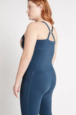 Contrast Longline Racerback Tank 124