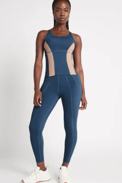 Contrast Longline Racerback Tank 124