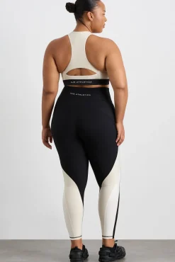 Contrast Panel Full Length Legging 232