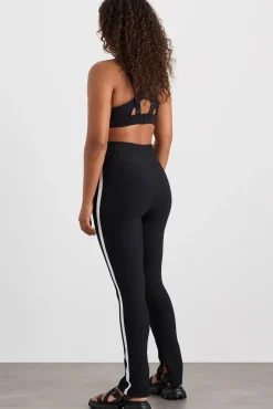 Contrast Split Hem Legging 205