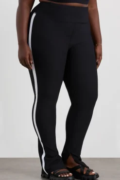 Contrast Split Hem Legging 205