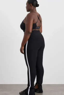 Contrast Split Hem Legging 205