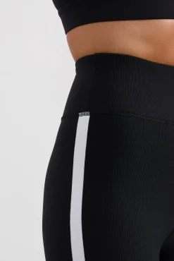 Contrast Split Hem Legging 205