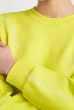 Contrast Stitch Crew Jumper 419