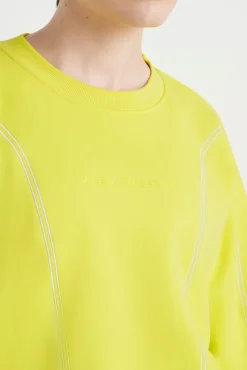 Contrast Stitch Crew Jumper 419