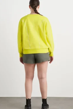 Contrast Stitch Crew Jumper 419