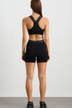 Contrast Zip Sports Bra 304