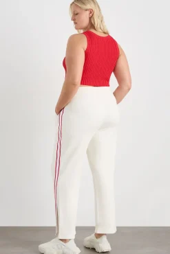 Contrast Zip Trackpants 504