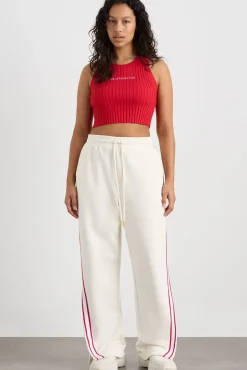 Contrast Zip Trackpants 504