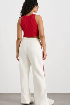 Contrast Zip Trackpants 504