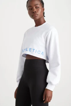 Crop Cut Out Crew Jumper 416