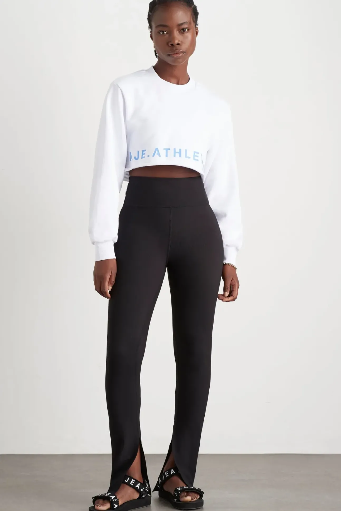 Crop Cut Out Crew Jumper 416