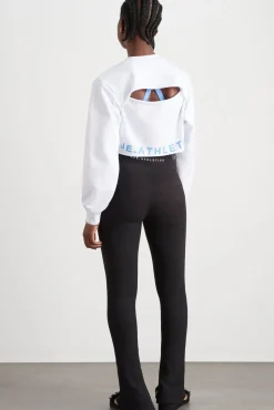 Crop Cut Out Crew Jumper 416