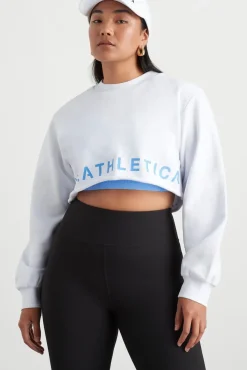 Crop Cut Out Crew Jumper 416