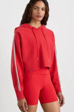 Crop Knit Hoodie 405