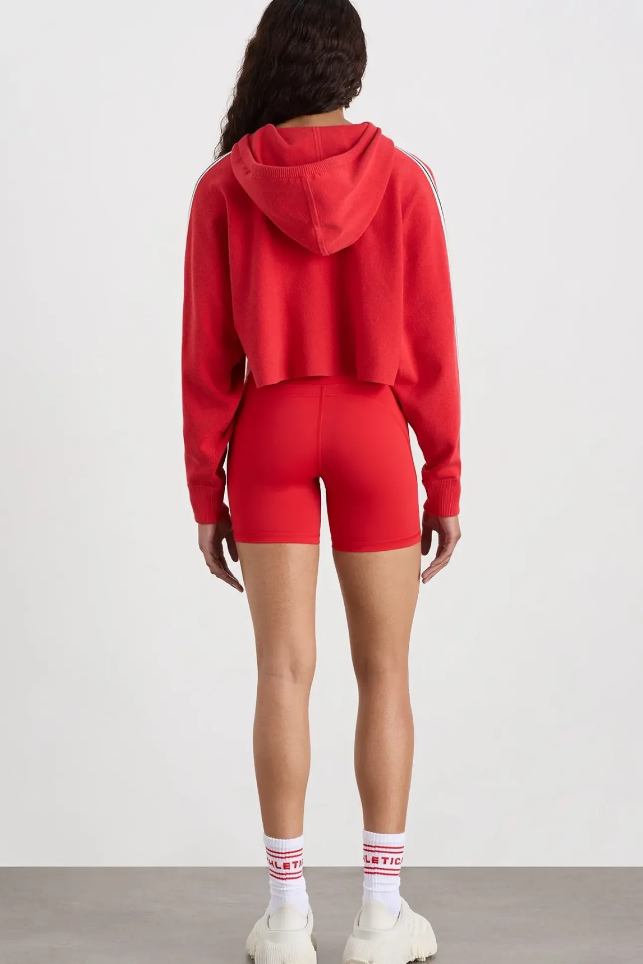 Crop Knit Hoodie 405