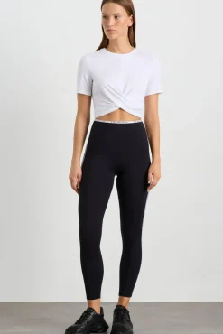 Crop Twist Front Tee 130