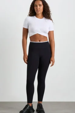 Crop Twist Front Tee 130