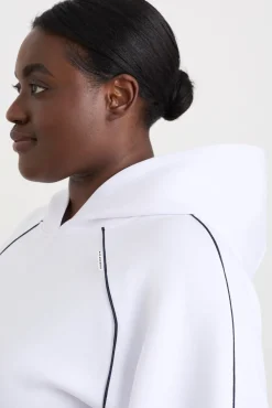 Cropped Contrast Hoodie 405