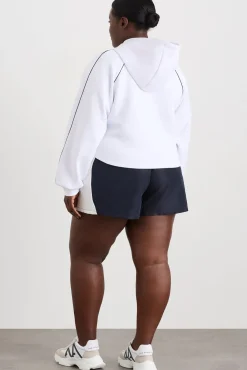 Cropped Contrast Hoodie 405