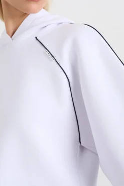 Cropped Contrast Hoodie 405